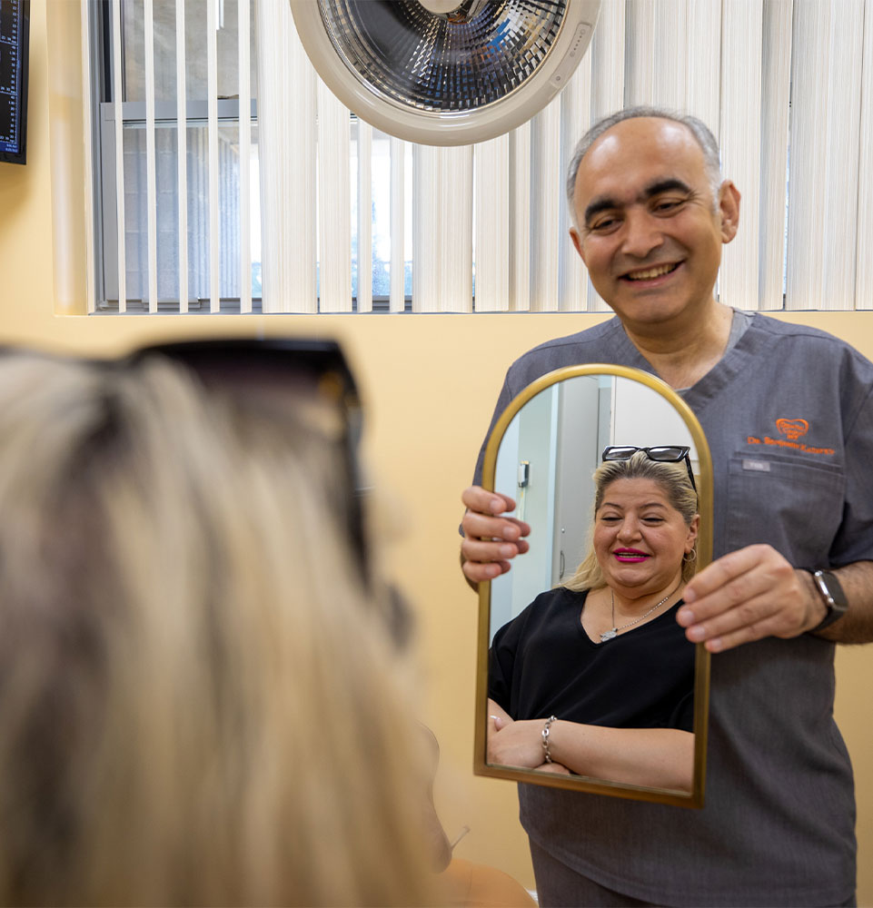 Dental Implant Patient Smiling